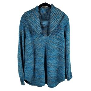 KL Khakis & Co  Cowl Neck Sweater Size Petite Medium